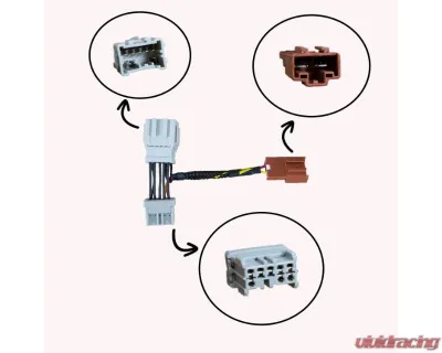 Woodcraft Technologies Keyswitch Elimination Harness (NON ABS MODELS ONLY) Honda CBR600RR 2007-2022 - 43-0300