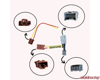 Woodcraft Technologies Keyswitch Elimination Harness (ABS MODELS) Honda CBR600RR ABS 2009-2022 - 43-0305
