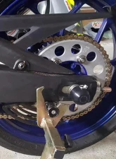 Woodcraft Technologies Rear Axle Sliders Yamaha MT-03 | YZF-R3 2015-2024                                     - 45-0403R - Image 2