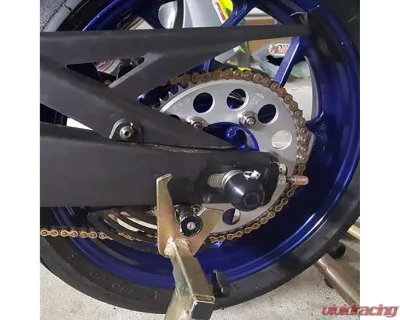 Woodcraft Technologies Rear Axle Sliders Yamaha MT-03 | YZF-R3 2015-2024 - 45-0403R