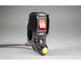 Woodcraft Technologies RHS Race Handlebar Switch w/ Key Elimination & Lap Button Kawasaki Ninja ZX-10R | ZX-6R 2004-2012