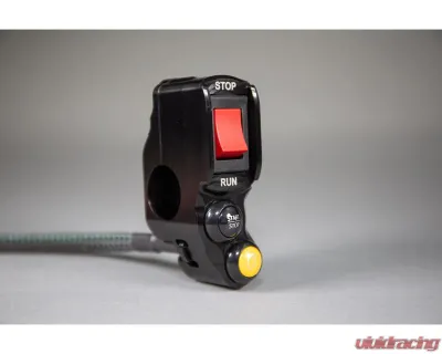 Woodcraft Technologies RHS Race Handlebar Switch w/ Brake Wiring Kawasaki Ninja ZX-10R 2011-2015 - 49-0103R3