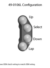Woodcraft Technologies LHS Race Handlebar Switch Kawasaki Ninja ZX-10R | ZX-10RR 2016-2020                                     - 49-0106L1 - Image 4