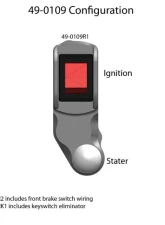 Woodcraft Technologies RHS Race Handlebar Switch Kawasaki ZX-6R 2019-2024                                     - 49-0109R1 - Image 3