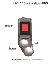 Woodcraft Technologies RHS Race Handlebar Switch Kawasaki ZX4RR 2023-2024                                     - 49-0137R1 - Image 4