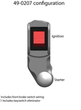 Woodcraft Technologies RHS Race Handlebar Switch Suzuki GSX-R1000 | R1000R 2017-2024                                     - 49-0207R1 - Image 3