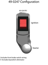 Woodcraft Technologies RHS Race Handlebar Switch Suzuki GSX-R1000 | GSX-R600 | 750 2005-2007                                     - 49-0247R1 - Image 3