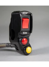Woodcraft Technologies RHS Race Handlebar Switch w/ Key Elimination & Run/Stop Button Yamaha YZF-R1 | YZF-R6 |  YZF-R6S 2002-2016                                     - 49-0400RK2 - Image 3