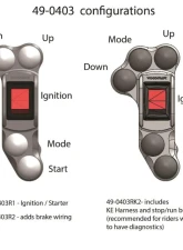 Woodcraft Technologies RHS Race Handlebar Switch Yamaha YZF-R1 | R1M | R1S 2015-2019                                     - 49-0403R1 - Image 3