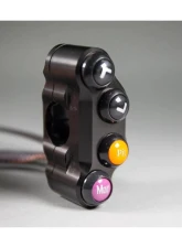 Woodcraft Technologies LHS Race Handlebar Switch - YEC ECU Yamaha YZF-R6 2017-2020                                     - 49-0405LF1 - Image 4