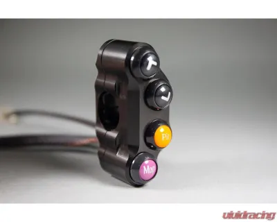 Woodcraft Technologies LHS Race Handlebar Switch - YEC ECU Yamaha YZF-R6 2017-2020 - 49-0405LF1