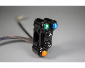 Woodcraft Technologies LHS Race Handlebar Switch - Flash Tune ECU Yamaha YZF-R6 2017-2020