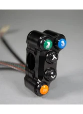 Woodcraft Technologies LHS Race Handlebar Switch - Flash Tune ECU Yamaha YZF-R6 2017-2020                                     - 49-0405LF2 - Image 4