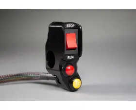 Woodcraft Technologies RH Race Handlebar Switch w/ Key Switch Eliminator Yamaha R7 2022-2024