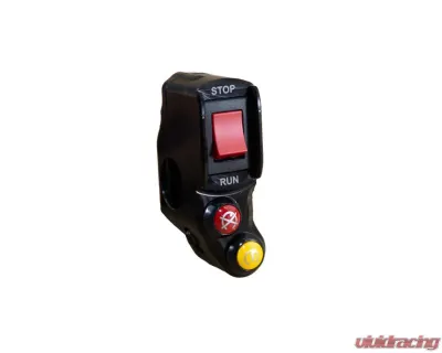 Woodcraft Technologies RHS Race Handlebar Switch w/ Key Elimination & Brake Wiring Yamaha MT-07 2018-2020 - 49-0417RK2