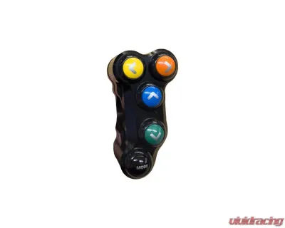 Woodcraft Technologies LH Race Handlebar Switch Ducati V2 2020-2024 - 49-0649L1