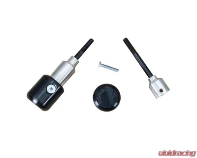 Woodcraft Technologies Frame Slider Base Kit w/ Red Cerakote Pucks Kawasaki Ninja ZX-636R | ZX-6RR 2003-2004 - 50-0140-R