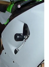 Woodcraft Technologies Frame Slider Base Kit w/ Green Cerakote Pucks Kawasaki Ninja ZX-636R | ZX-6R | ZX-6RR 2005-2006                                     - 50-0145-GR - Image 3