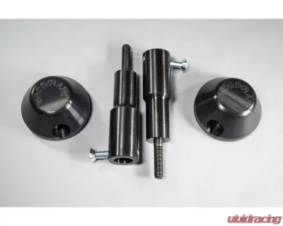 Woodcraft Technologies Frame Slider Base Kit (Includes 50-1599 pucks) Kawasaki Z900 | ABS 2017-2022 - 50-0190