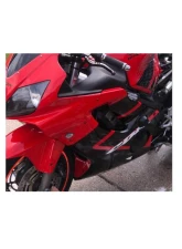 Woodcraft Technologies Frame Slider Base Kit w/ Blue Cerakote Pucks Honda CBR600F F4 | F4I 1999-2008                                     - 50-0330-C - Image 3