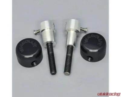 Woodcraft Technologies Frame Slider Base Kit w/ Blue Cerakote Pucks Honda CBR600RR 2003-2006 - 50-0335-C