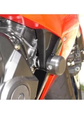 Woodcraft Technologies Frame Slider Base Kit w/ Blue Cerakote Pucks Honda CBR600RR 2003-2006                                     - 50-0335-C - Image 3
