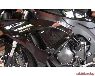 Woodcraft Technologies Frame Slider Base Kit w/ Blue Cerakote Pucks Honda CBR1000RR 2004-2007 - 50-0337-C