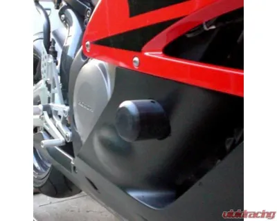 Woodcraft Technologies Frame Slider Base Kit w/ Blue Cerakote Pucks Honda CBR1000RR 2004-2007 - 50-0337-C