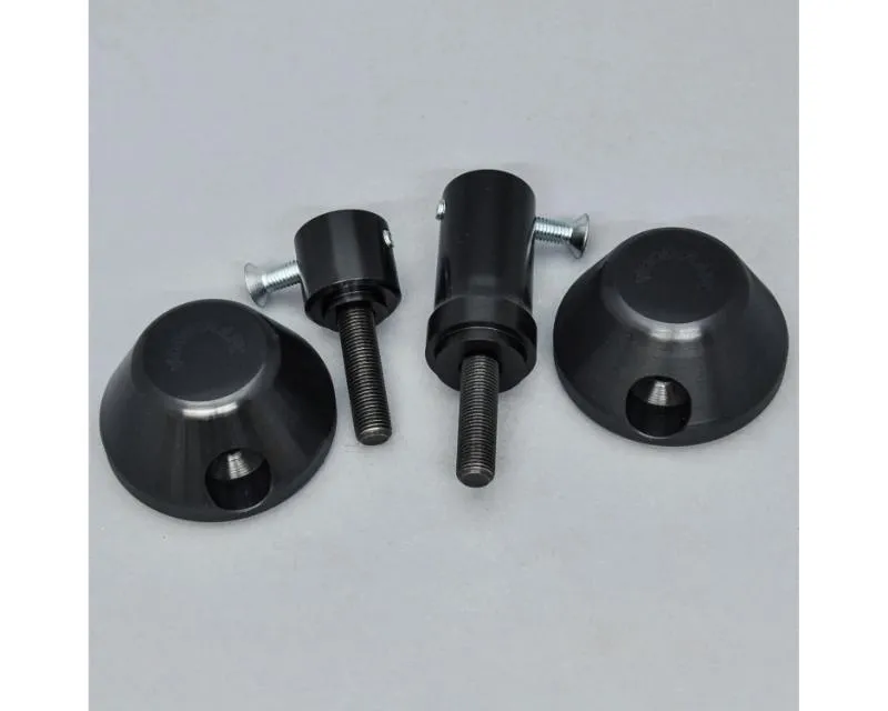 Woodcraft Technologies Frame Slider Kit w/ Domed Pucks Yamaha YZF-R1 | R1M | R1S 2015-2024 - 50-0454