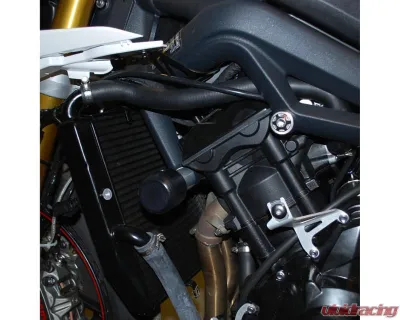 Woodcraft Technologies Under Body Frame Slider Kit w/ 1099 Pucks Triumph Street Triple 675 2013-2016 - 50-0502U