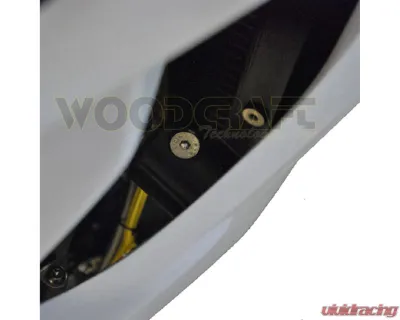 Woodcraft Technologies Under Body Frame Slider Kit w/ 1099 Pucks Triumph Street Triple 675 2013-2016 - 50-0502U