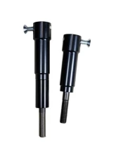 Woodcraft Technologies Frame Slider Base Kit w/ Blue Cerakote Pucks Ducati Monster 937 2021-2022                                     - 50-0632-C - Image 2