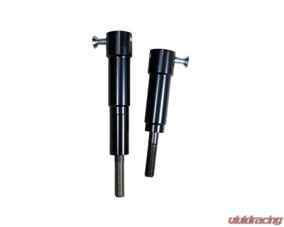 Woodcraft Technologies Frame Slider Base Kit w/ Blue Cerakote Pucks Ducati Monster 937 2021-2022 - 50-0632-C