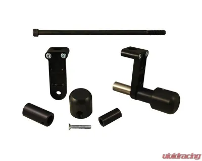 Woodcraft Technologies Frame Slider Base Kit w/ Blue Cerakote Pucks Ducati Hypermotard 821 | 939 | 950 2013-2020 - 50-0652-C