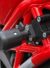 Woodcraft Technologies Frame Slider Base Kit w/ Gold Cerakote Pucks Ducati Monster 1100 | 696 | 796 2009-2013                                     - 50-0660STD-GD - Image 2