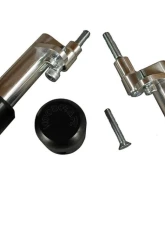 Woodcraft Technologies Frame Slider Base Kit w/ Blue Cerakote Pucks Aprilia RSV | Tuono 2004-2010                                     - 50-0720-C - Image 2