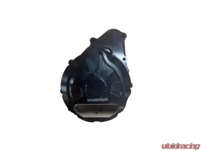 Woodcraft Technologies Stainless Steel LHS Stator Cover Assembly Kawasaki ZX-4RR 2023-2024 - 60-0137LB-S