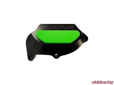 Woodcraft Technologies Green Cerakote LHS Stator Cover Protector Aprilia RSV4 Aprilia RSV4 2021-2024 - 60-0742LB-GR