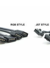 Headlight Revolution Acme Bare 4 Wire to 4x JST 4P Male Splitter                                     - H697 - Image 3