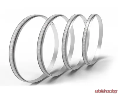 Headlight Revolution 4 Pc Set RGBW 15.5in Profile Pixel Wheel Rings - LED1241W.4