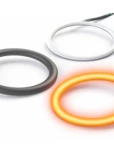 Headlight Revolution 70mm Profile Smoke Rings Pivot Set                                     - LED1605 - Image 3