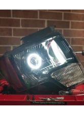 Headlight Revolution 70mm Profile Smoke Rings Pivot Set                                     - LED1605 - Image 5