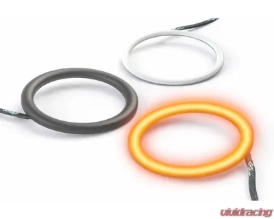 Headlight Revolution 100mm Profile Smoke Rings Pivot Set - LED1607