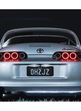 Headlight Revolution 6in Dual Red Pivot Strip with Driver                                     - LED183 - Image 14