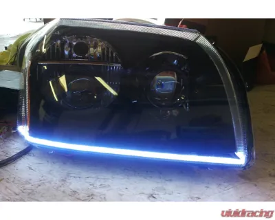 Headlight Revolution 24in Switchback Pivot Strip with Driver - LED200