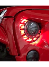 Headlight Revolution 80mm Dual Red Pivot Ring with Driver                                     - LED232 - Image 11