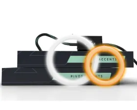 Headlight Revolution 90mm Switchback Pivot Ring with Driver