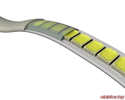 Headlight Revolution 12in Switchback Sequential Pivot Strip with Driver - LED282