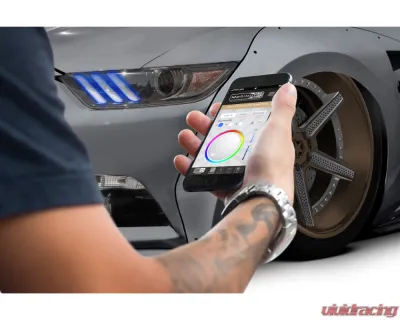 Headlight Revolution Profile Set Pixel DRL Boards Ford Mustang 2015+ - LED314