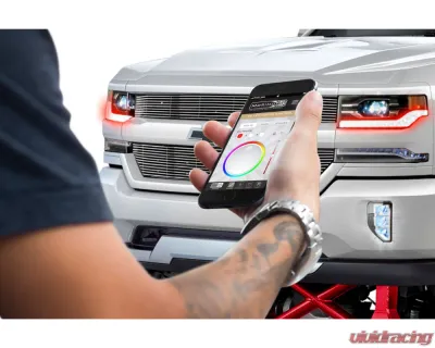 Headlight Revolution Profile Set Pixel DRL Boards Chevrolet Silverado 2016-2018 - LED331